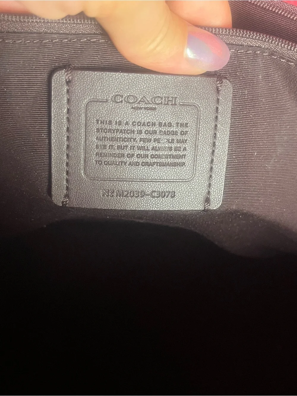 Coach c3078 dempsey